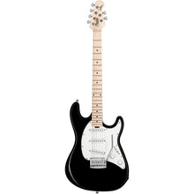 Sterling CT30SSS-BK-M1 Cutlass Series SSS Electric Guitar, Black