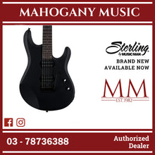 Sterling JP60-SBK John Petrucci Signature Electric Guitar, Stealth Black