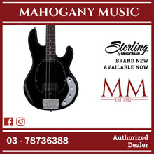 Sterling RAY34-BK-R2 StingRay Ray34 Series Rosewood Electric Bass, Black