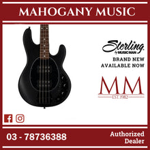 Sterling RAY4HH-SBK-J1 StingRay Ray4HH Series Electric Bass, Stealth Black