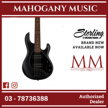 Sterling RAY5HH-SBK-J1 StingRay Ray5HH Series 5-String Electric Bass, Stealth Black