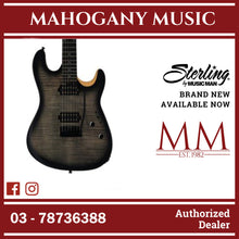 Sterling ST-RABEA-ASB-E2 Electric Guitar, Ashen Burst