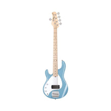 Sterling RAY5LH-CHB-M1 StingRay Ray5 Series Left Handed 5-String Electric Bass, Chopper Blue