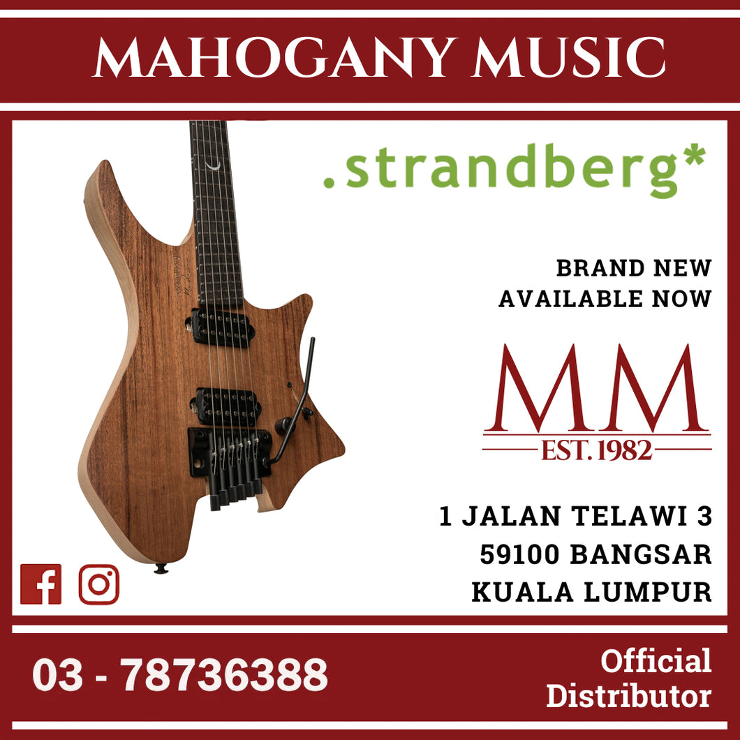 Strandberg Boden Plini Edition Ebony Natural Electric Guitar