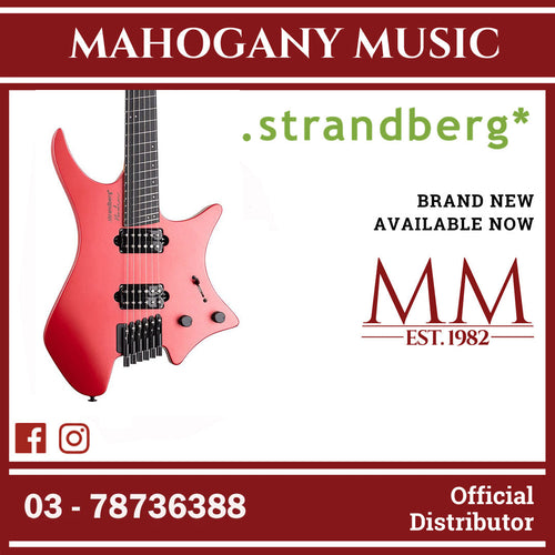 Strandberg Boden Metal NX 6 Blood Red Electric Guitar