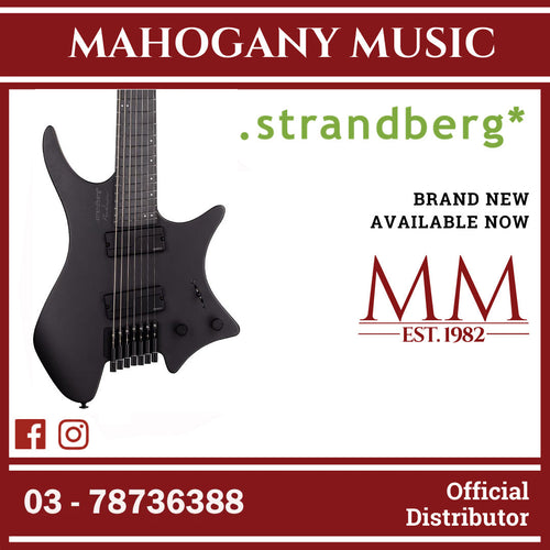 Strandberg Boden Metal NX 7 Black Granite Electric Guitar