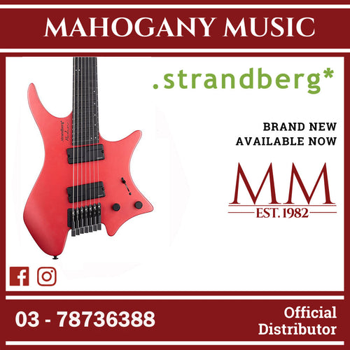 Strandberg Boden Metal NX 7 Blood Red Electric Guitar
