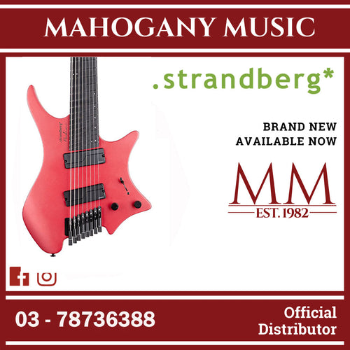Strandberg Boden Metal NX 8 Blood Red Electric Guitar