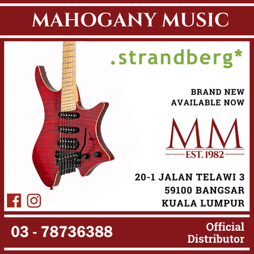 Strandberg Boden Standard NX 6 Tremolo Red Electric Guitar