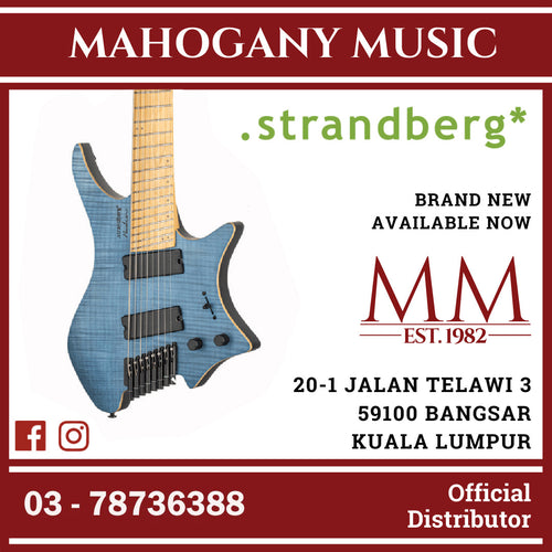 Strandberg Boden Standard NX 8 Blue Electric Guitar