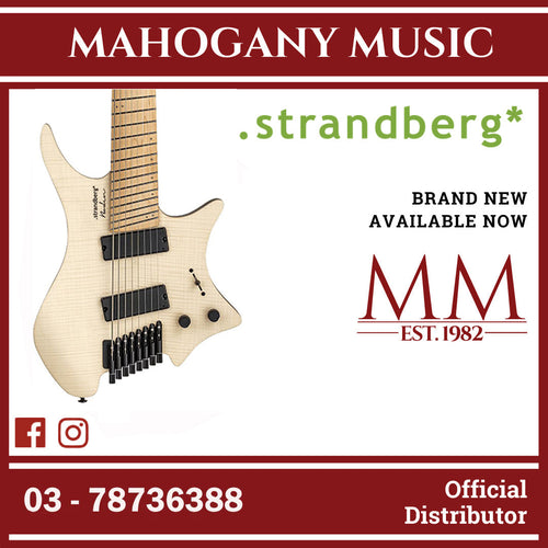 Strandberg Boden Standard NX 8 Natural Electric Guitar