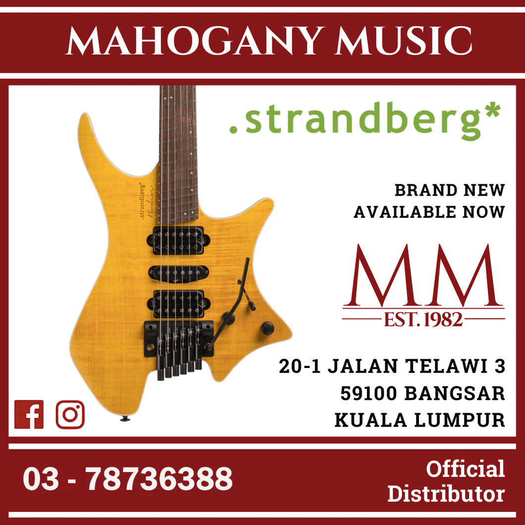 Strandberg Fusion 6 Honey Finish Electric Guitar