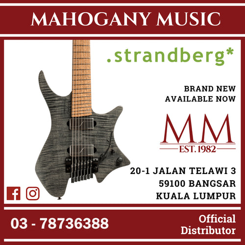 Strandberg Original 7 String Black Electric Guitar