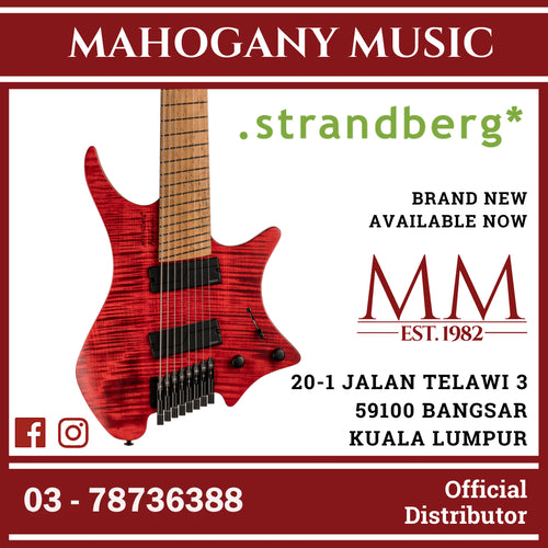 Strandberg Original 8 String Red Electric Guitar