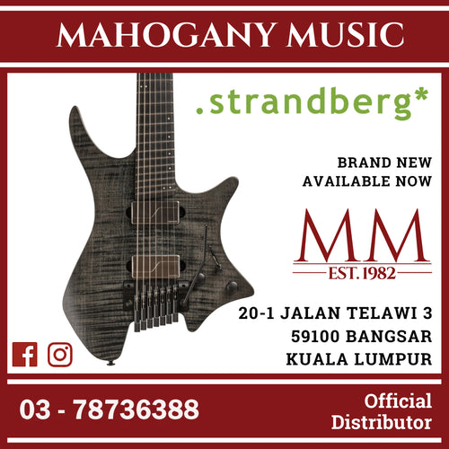 Strandberg Fusion 6 Black Finish Electric Guitar