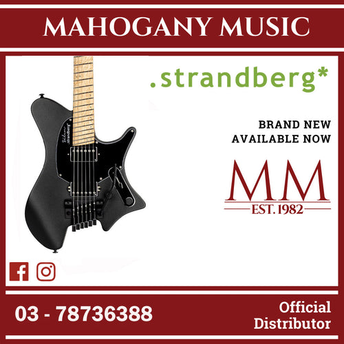 Strandberg Sälen Classic NX 6 Tremolo Black Electric Guitar