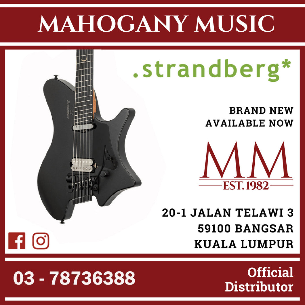 Strandberg Sälen NX 6 Tremolo Plini Edition Black Electric Guitar