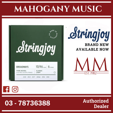 Stringjoy Broadways Electric Guitar Strings - 10/46