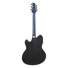 Ibanez TCM50FM-ODB Talman Series Acoustic Electric Guitar, Open Pore Denim Blue