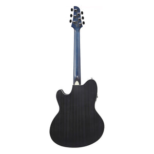 Ibanez TCM50FM-ODB Talman Series Acoustic Electric Guitar, Open Pore Denim Blue