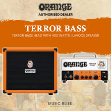 Orange Terror Bass 500-watt Bass Head with Orange OBC112 400-watt 1x12" Bass Cabinet
