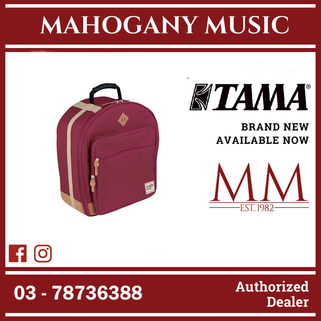 Tama TSDB1465WR Powerpad Snare Drum Bag 6.5″x14″, Wine Red