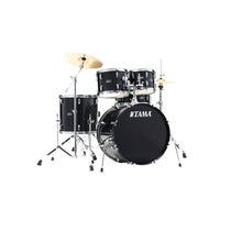 Tama ST50H6-BNS Stagestar Series 5-Piece Drum Set, Black Night Sparkle