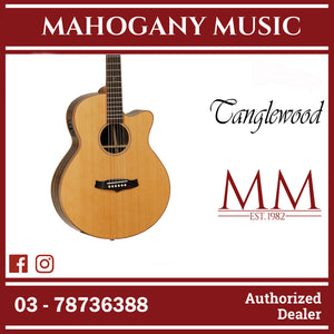 Tanglewood TJ4 CE Java Series Super Folk Acoustic-Electric Guitar with Solid Cedar Top