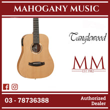 Tanglewood TR2 E Roadster II Travel Size Acoustic-Electric Guitar with EQ and Padded Gig Bag