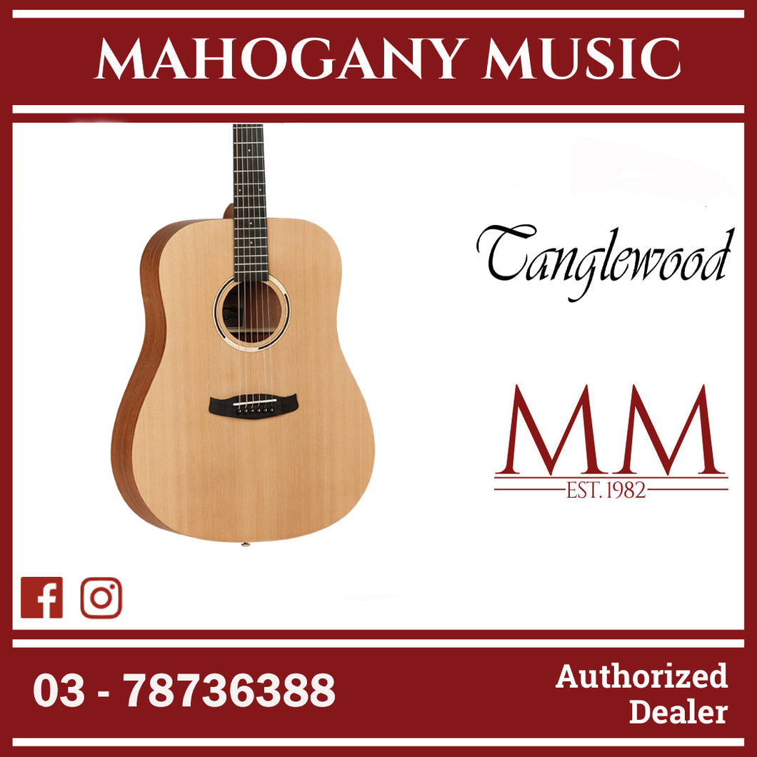 Tanglewood TR5 Roadster II Dreadnought Best Beginner Acoustic Guitar for Starters