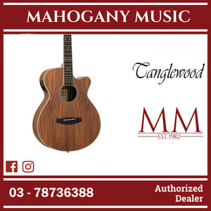 Tanglewood TUN4 CE Union series Solid Top Super Folk Acoustic-Electric Guitar