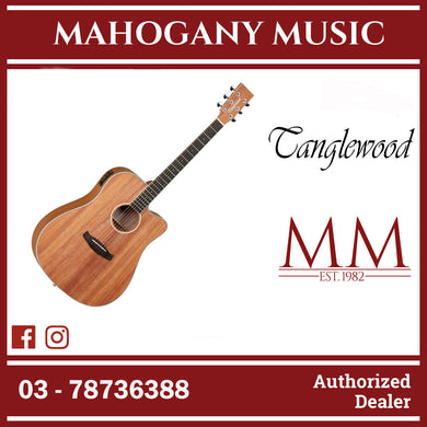 Tanglewood TUN5 CE Union series Solid Top Super Folk Acoustic-Electric Guitar