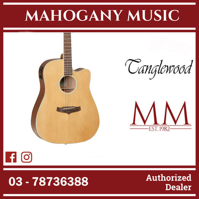 Tanglewood TW5CE NA Winterleaf Dreadnought Cutaway Acoustic-Electric Guitar