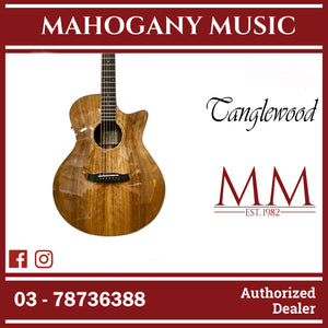 Tanglewood TW6 CE BW Winterleaf Exotic Super Folk Acoustic-Electric Guitar