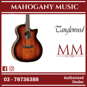 Tanglewood TW6 CE KOA Winterleaf Exotic Grand Auditorium Acoustic-Electric Guitar