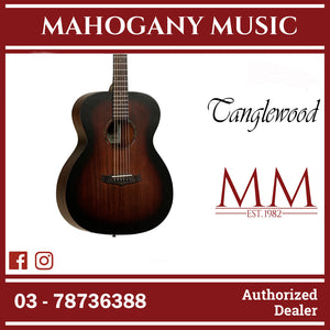 Tanglewood TWCR O Crossroads Orchestra Best Beginner Acoustic Guitar for Starters, Whiskey Burst (TWCR-O)