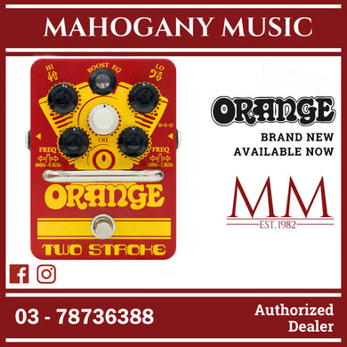 Orange Two Stroke Boost EQ Pedal