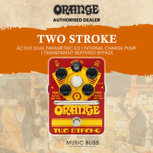Orange Two Stroke Boost EQ Pedal