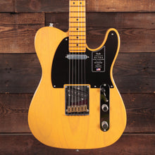[PREORDER] Fender American Ultra Luxe Vintage 50s Telecaster Electric Guitar, Maple FB, Butterscotch Blonde
