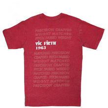 Vic Firth VAT0033-LE Limited Edition 1963 Red Graphic Tee, Size L