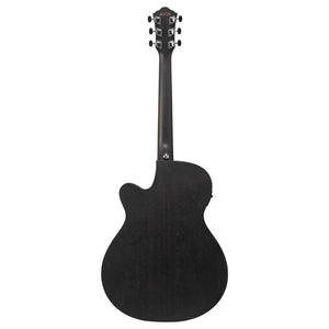 Ibanez VC44CE-WK V Series Acoustic Electric Guitar, Weathered Black Open Pore