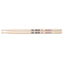 Vic Firth 5BDG American Classic Series 5B DoubleGlaze Drumsticks, Wood Tip