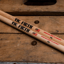 Vic Firth 7A American Classic Series 7A Drumsticks, Natural