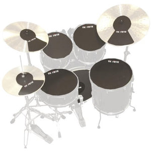 Vic Firth MUTEPP3 Drum & Cymbal Mute Prepack – 12”, 13”, 14”, 16″, 22″, Hihat and Cyambals