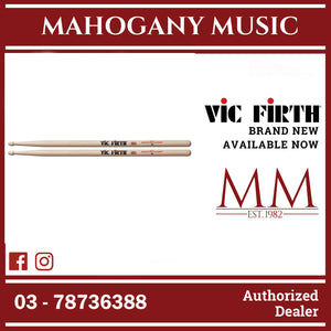 Vic Firth 5A American Classic Drumsticks, Wood Tip