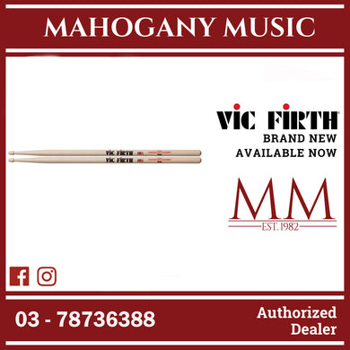 Vic Firth 85A American Classic Series 85A Drumsticks, Natural