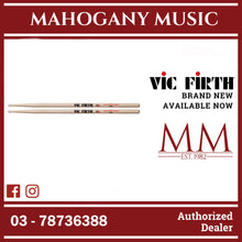 Vic Firth 8DN American Classic Series 8D Nylon Drumsticks, Natural