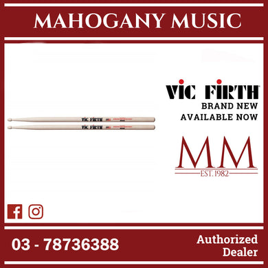 Vic Firth AH5A American Heritage Series 5A Drumsticks, Natural