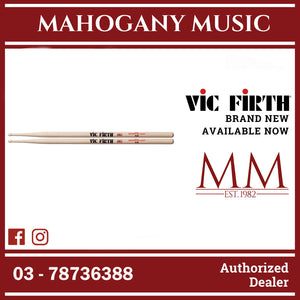 Vic Firth AJ6 American Jazz Series Drumsticks, Wood Tip