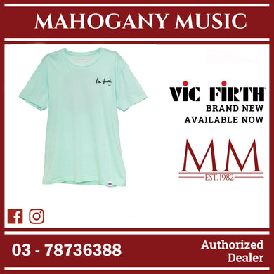Vic Firth Limited Edition Neo Mint Signature Tee, Large